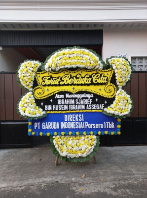 Papan Bunga Duka di Arosbaya